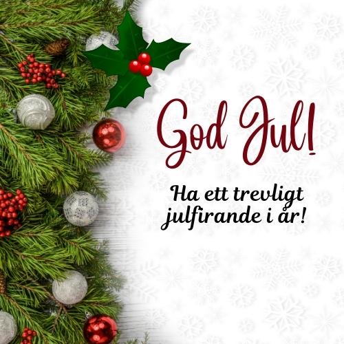 Merry Christmas In Swedish Images