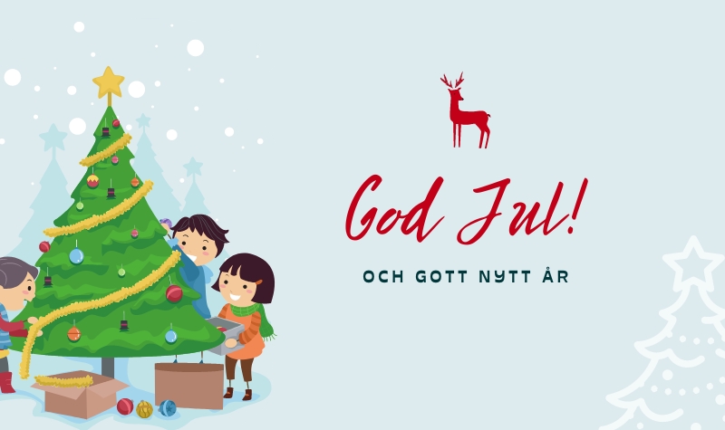 How to Say Merry Christmas In Swedish Language