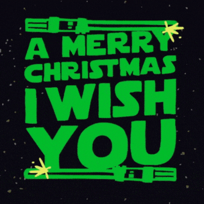 Star Wars Merry Christmas Gif