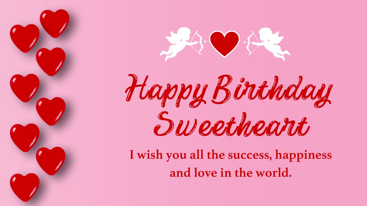 150+ Heart Touching Birthday Wishes For Girlfriend With Images | Birthday Messages for Lover