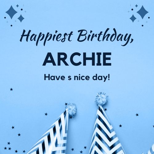 Happy Birthday Archie Images
