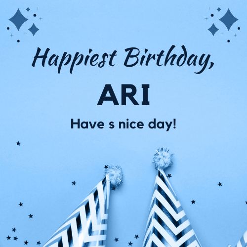 Happy Birthday Ari Images