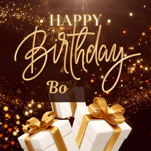 Happy Birthday Bo Gif
