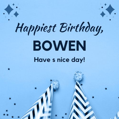 Happy Birthday Bowen Images