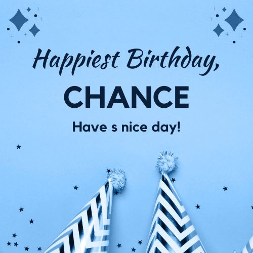 Happy Birthday Chance Images