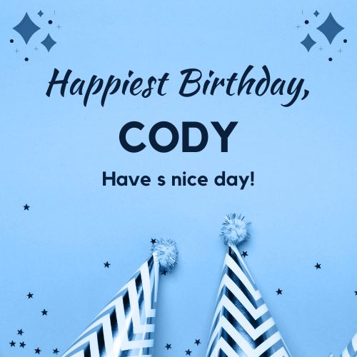 Happy Birthday Cody Images