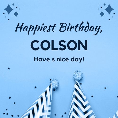 Happy Birthday Colson Images