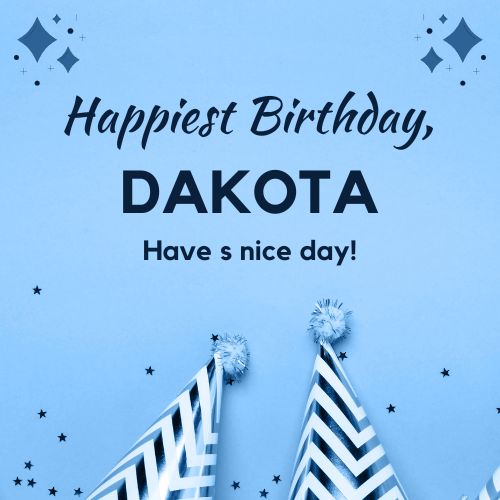 Happy Birthday Dakota Images