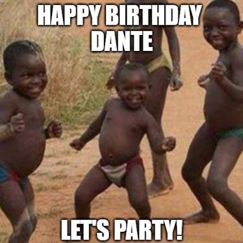 Happy Birthday Dante Memes