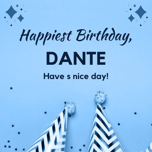 Happy Birthday Dante Images