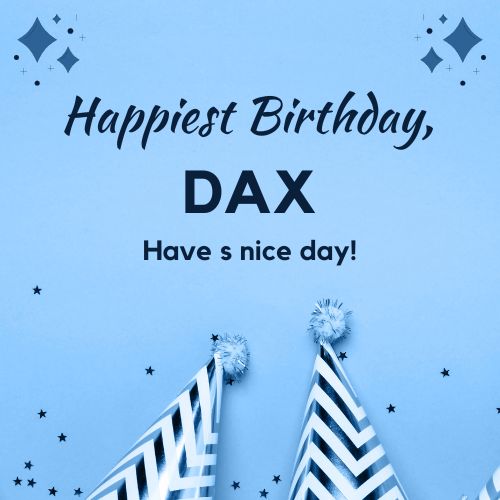 Happy Birthday Dax Images