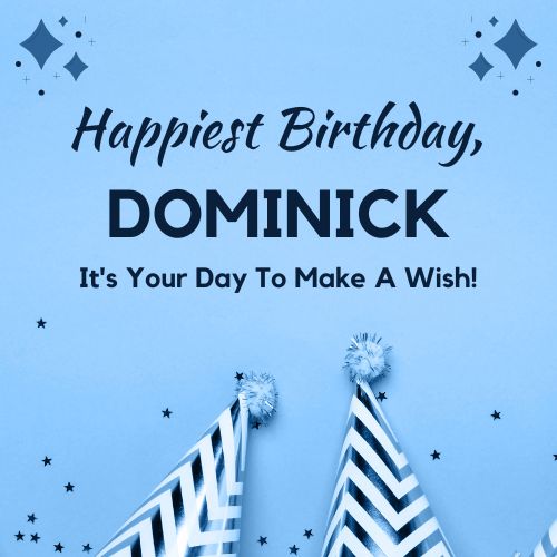 Happy Birthday Dominick Images