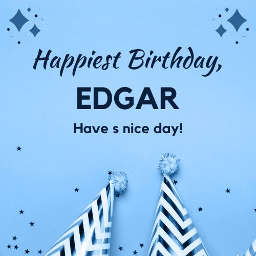 Happy Birthday Edgar Images