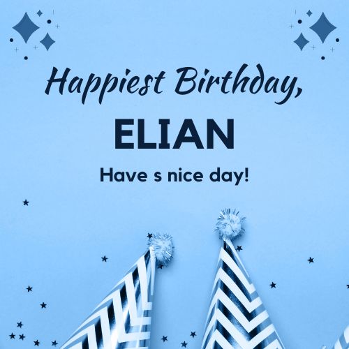 Happy Birthday Elian Images