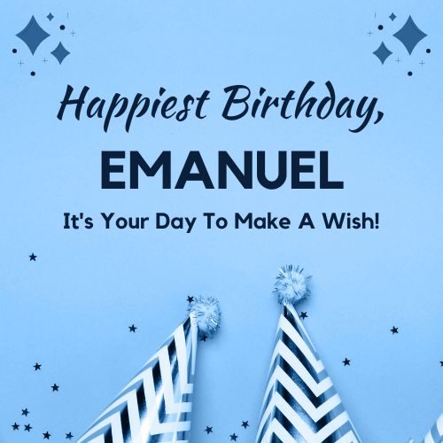 Happy Birthday Emanuel Images