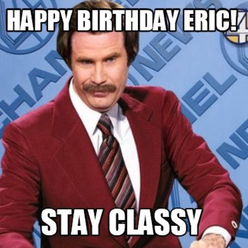 Happy Birthday Erik Memes