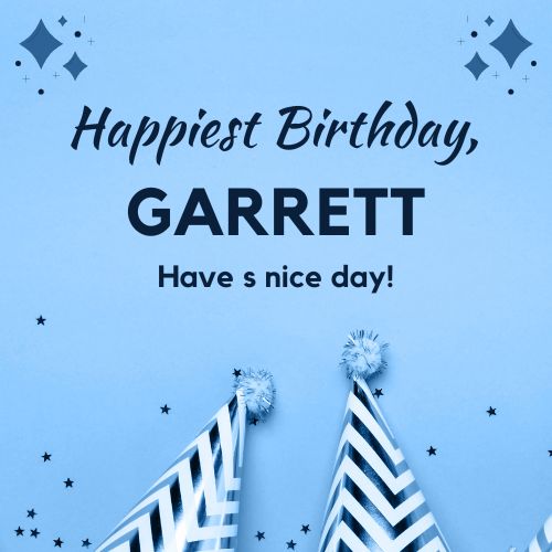 Happy Birthday Garrett Images