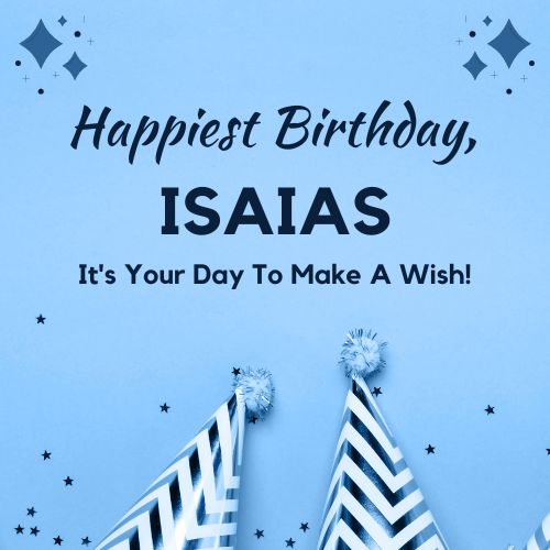 Happy Birthday Isaias Images