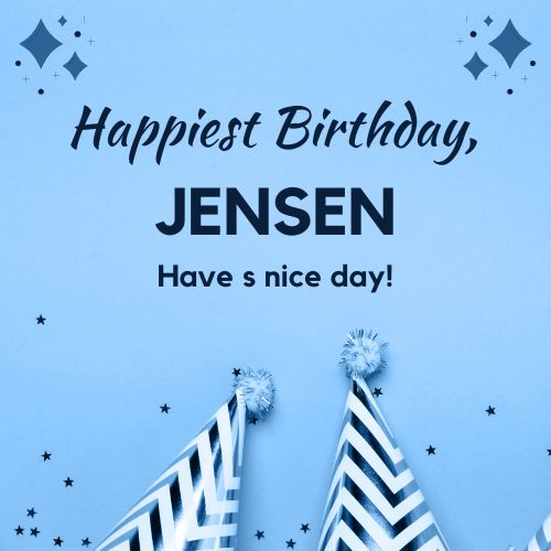 Happy Birthday Jensen Images