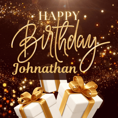 Happy Birthday Johnathan Gif