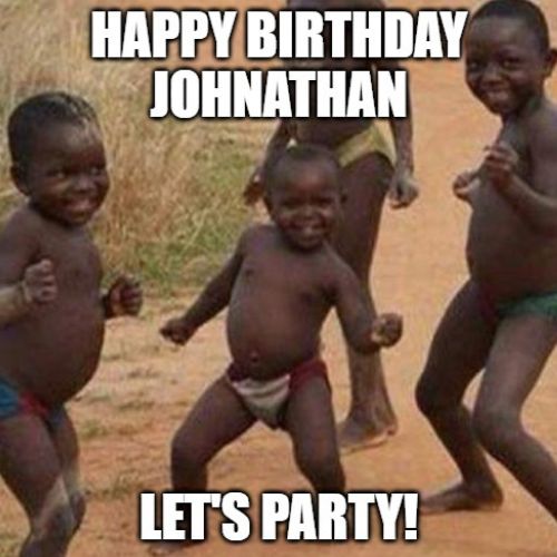 Happy Birthday Johnathan Memes