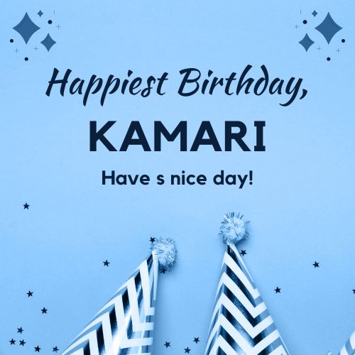 Happy Birthday Kamari Images