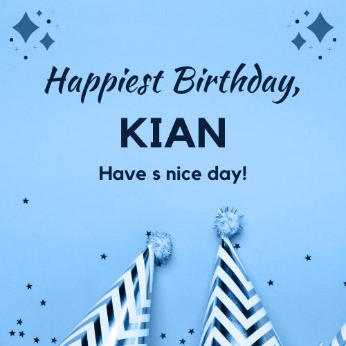 Happy Birthday Kian Images