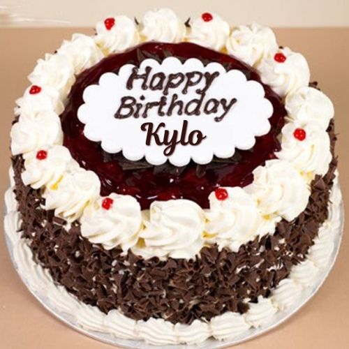 Happy Birthday Kylo Cake With Name