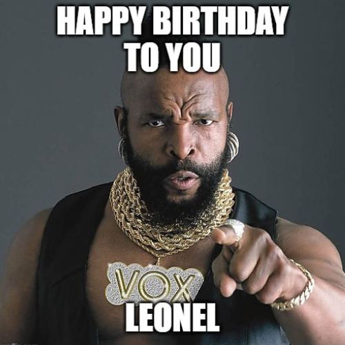 Happy Birthday Leonel Memes