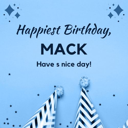 Happy Birthday Mack Images