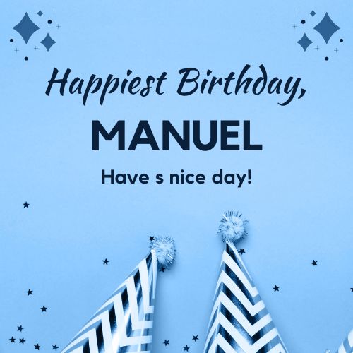 Happy Birthday Manuel Images