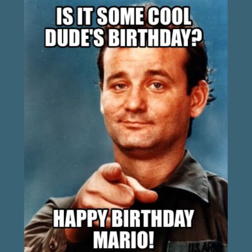 Happy Birthday Mario Memes