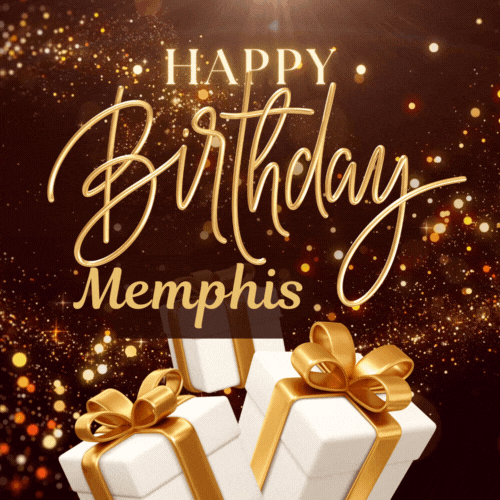 Happy Birthday Memphis Gif