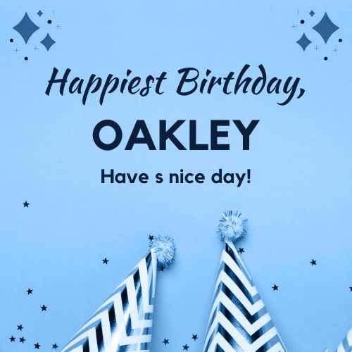 Happy Birthday Oakley Images