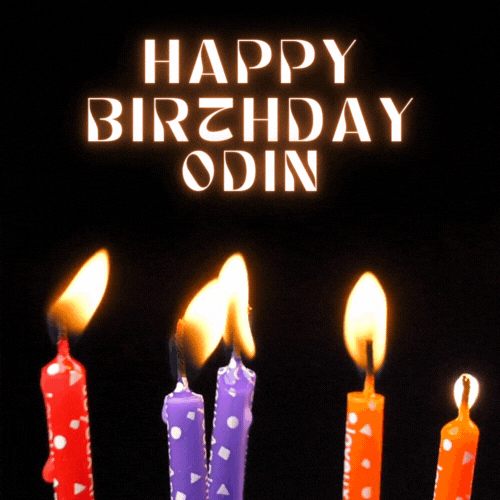 Happy Birthday Odin Gif
