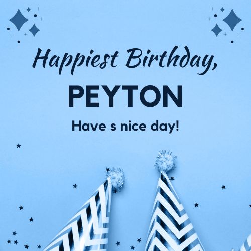 Happy Birthday Peyton Images