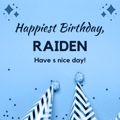 Happy Birthday Raiden Images