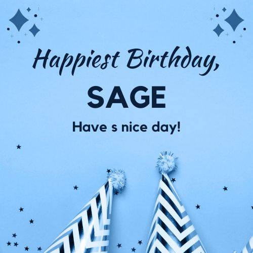 Happy Birthday Sage Images