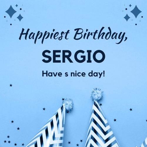 Happy Birthday Sergio Images