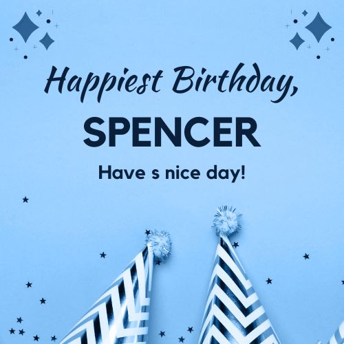 Happy Birthday Spencer Images