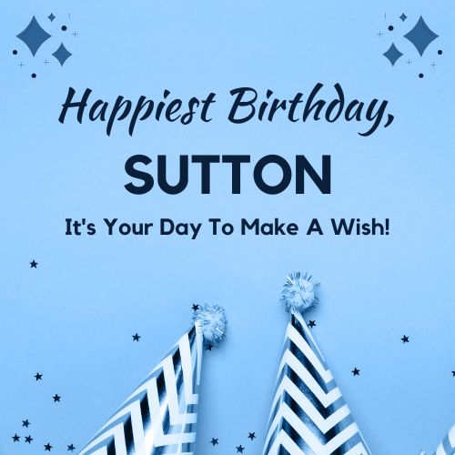 Happy Birthday Sutton Images