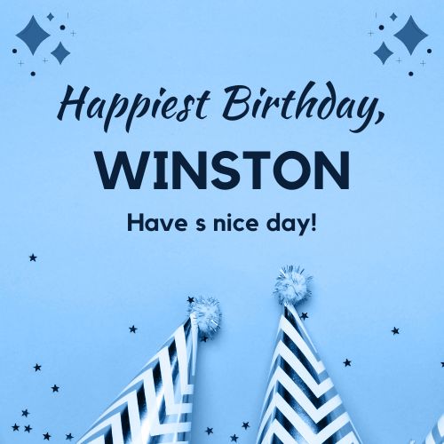 Happy Birthday Winston Images