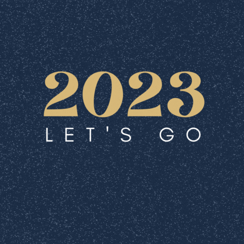2023 let's go!