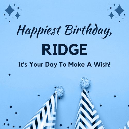 Happy Birthday Ridge Images