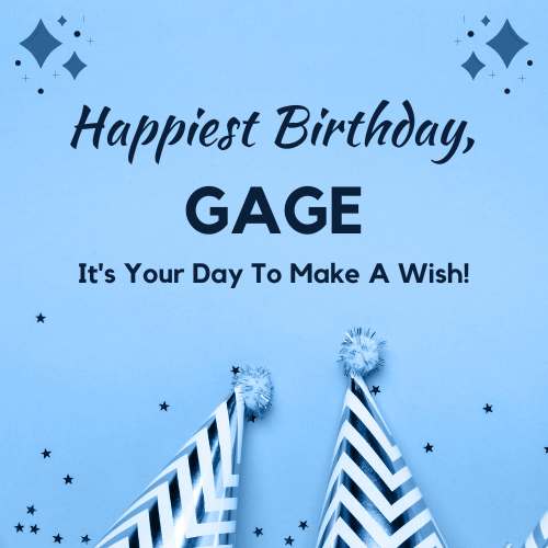 Happy Birthday Gage Images
