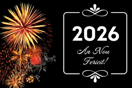 Happy New Year 2026 in Romanian Language
